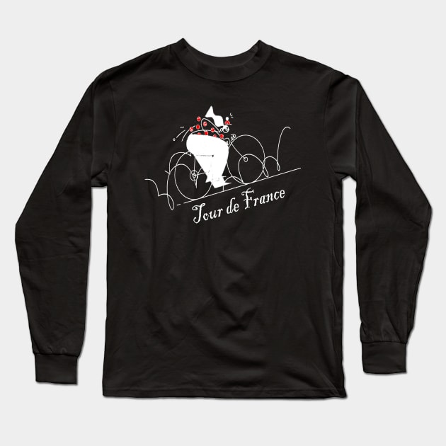 Le tour france Long Sleeve T-Shirt by vintagejoa